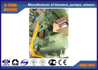 Belt driven Roots Lobe Biogas Blower air capacity 1200m3/h Belt driven