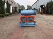 Three Lobe Rotary High Pressure Roots Blower , Roots Type Blower High Efficiency