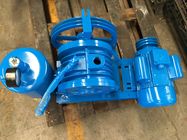 HC-100s Rotary Air Blower , Blue Air Root Blower For Water Treatment