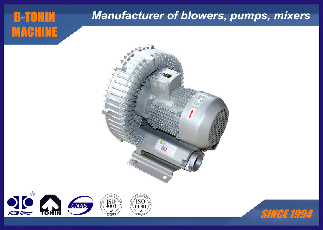 High Speed Turbo Blowers , 50HZ 60HZ Sidechannel Blower electric air