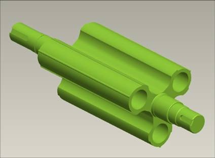 Low Vibration 10KPA - 80KPA Three Lobe Roots Blower BK5003 For Pipe Clearing