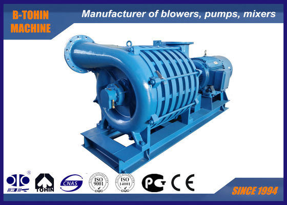 Input Flow 80 m³/min, Pressure 39.2-78.5KPa, D Series Multi-stage Centrifugal Blower