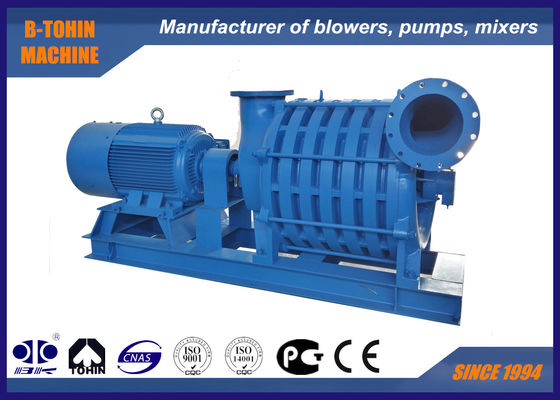 D Series Input Flow 20m³/min, Pressure 39.2-68.6KPa, Water Treatment Multi-stage Centrifugal Blower
