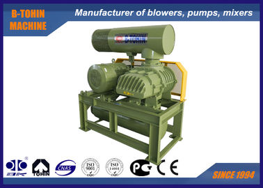Pressure 80 Kpa Heavy Duty Continuous Three Lobe Roots Vacuum Blower