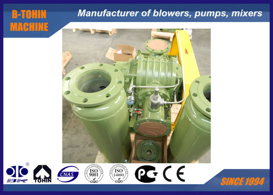 7.96-18.78m3/min Roots Biogas Blower for bio gas with Water Cooling type