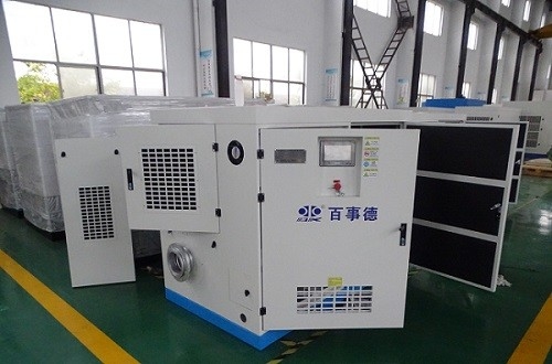 Two Rotors High Efficiency Rotary Screw Blower With Control Device BLG300RB