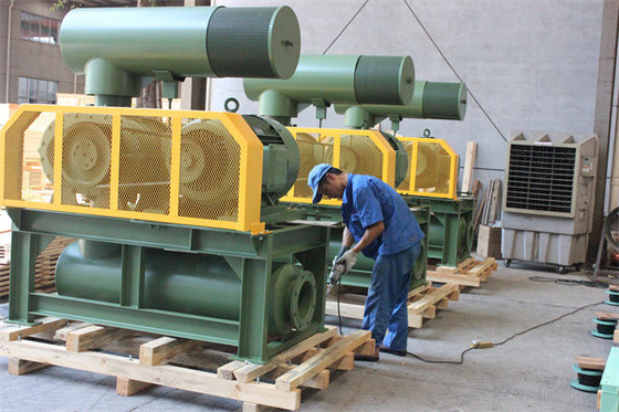 60KPA Three Lobe Rotary Blower For Gas Transportation