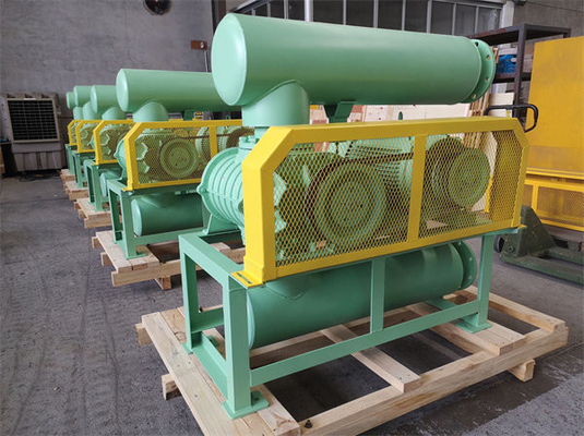 60KPA Three Lobe Rotary Blower For Gas Transportation