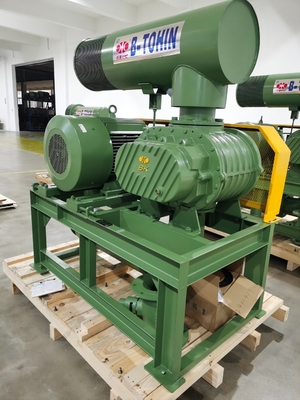 DN200 BKW9020S Water Cooled 80KPA Rotary Lobe Blower Cast Iron