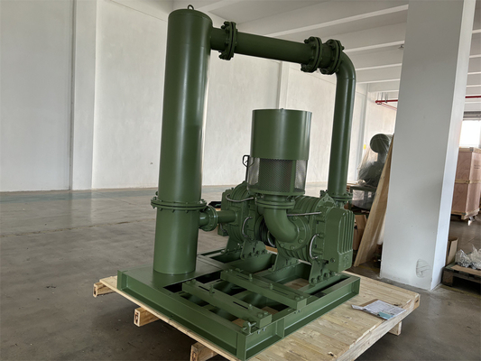 BKD Type Large Ones Aeration Dual Stage Roots Blower 850-140 Rpm for broad applications