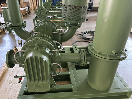BKD-3000 Two Stage Roots Blower DN100 150KPA Water Cooled for Wastewater