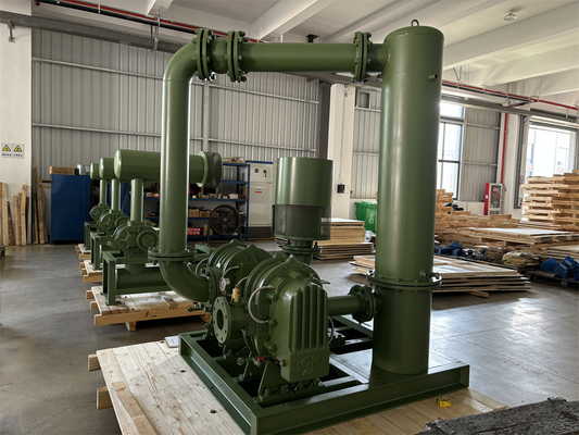 BKD Type Large Ones Aeration Dual Stage Roots Blower 850-140 Rpm for broad applications