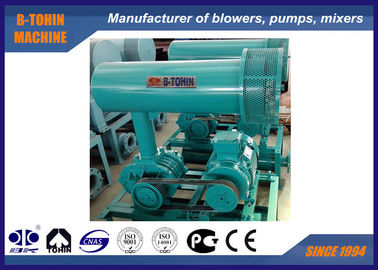 Professional Wrought Iron Three Lobe Roots Blower With Pressure 10-80KPA
