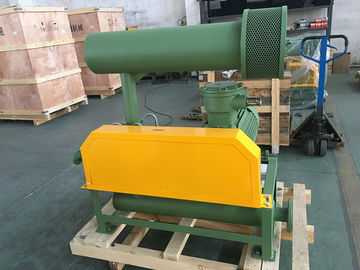 10-50 Kpa Army Green BK6015 Three Lobe Roots Blower For Waste Water Treatment
