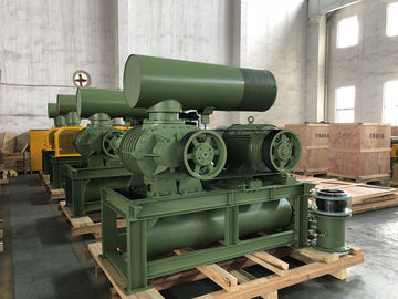 Pressure 10-50KPA Positive 3 Lobe Roots Blower with rotary speed 700-1500rpm