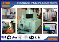 Compact Roots Rotary Lobe Blower , 8400m3/hour Backwashing Rotary Air Blower