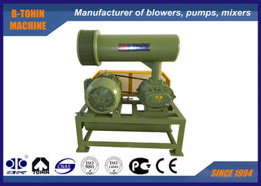 4.89-17.86m3/Min 100mm Port dia. Rotary 10KPA - 50 KPA Tri Lobe Roots Blower Reliable Aerator