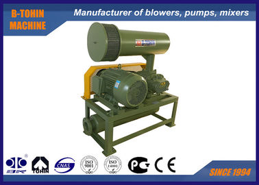 4.89-17.86m3/Min 100mm Port dia. Rotary 10KPA - 50 KPA Tri Lobe Roots Blower Reliable Aerator