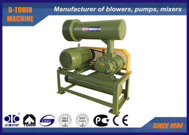 4.89-17.86m3/Min 100mm Port dia. Rotary 10KPA - 50 KPA Tri Lobe Roots Blower Reliable Aerator