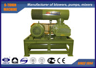 Air Cooling Three Lobe Cement High Pressure Roots Blower 22-160kw Higher Capacity