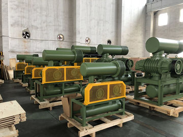 18.5KW 0.04Mpa Three Lobe Roots Blower  Application for pneumatic transferring of powders, grains ect.
