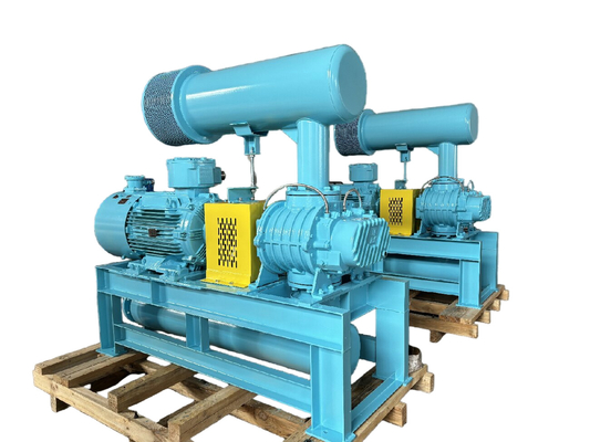 0.42-1.80m3/Min BK4005 Three Lobe Rotary Blower For Water Treatment