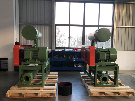 High Power Huge Three Lobe Roots Blower Bk9030S 37kw - 220kw Motor Power