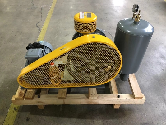 Low Noise Rotary Air Blower DN65 for High-speed Way Sewage Treatment