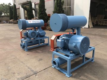 DN200 30-132KW 80KPA Air Cooling Delivery Special Food Rotary Roots Style Blower