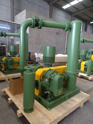 BKD High Pressure ,1.0-1.5 kgf/cm² Pressure, Water Cooling , Two Stages, Three Lobe Roots Air Blower
