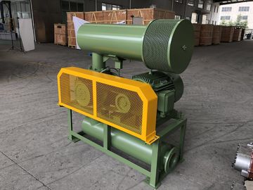 Cast Iron 3 Lobe Roots Blower With Army Green Color , Long Life