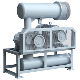 Iron Custom Three Lobe Roots Blower 10-80kpa Discharge Differential Pressure