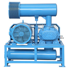 Air Cooling Three Lobe Roots Type Blower Cement 37-220kw Higher Capacity