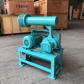 10KPA - 80KPA Pressure Three Lobe Roots Blower DN40 air cooling, vertical installation