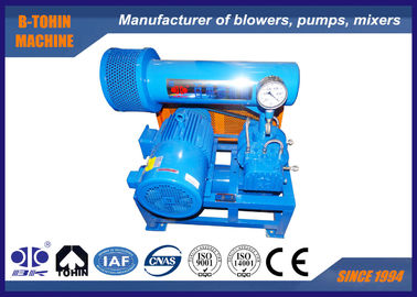 10m3/Min Rotary High Pressure Roots Blower 10kpa - 50 Kpa Tri Lobe Reliable Aerator