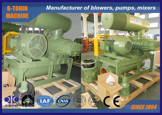 High Power Huge Bk9030S 132kW Three Lobe Roots Blower for Water treatment,Wastewater treatment