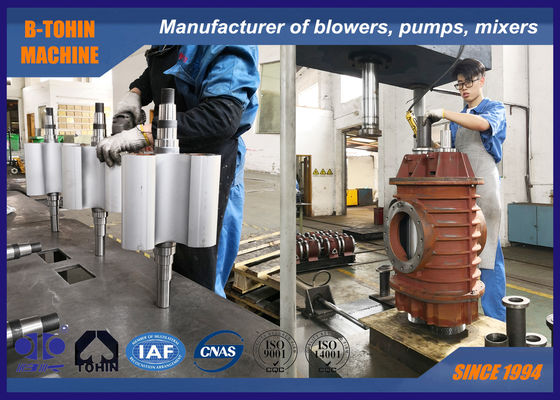 DN250 Roots Blower Vacuum Pump , 40KPA electronic coating roots blower