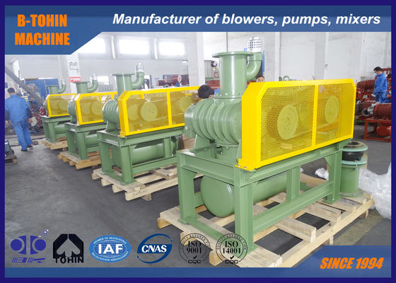 -70KPA 5.85m3/Min 15KW BV Series Air Cooling Negative Pressure Roots Blower