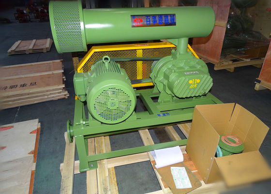 Small Pneumatic Conveying 10-80kpa Water Treatment High Pressure Roots Blower