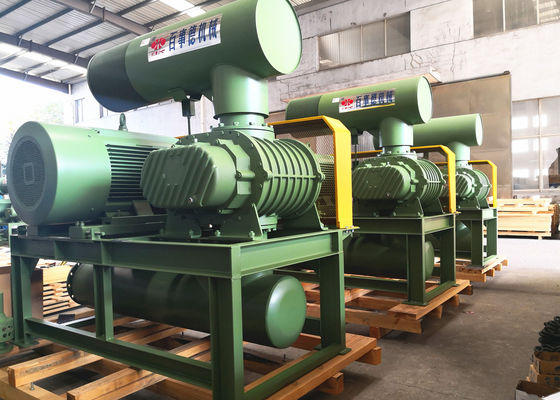 10" 80kpa 71.52m3/Min 132kw  Cast Iron Three Lobe Roots Blower
