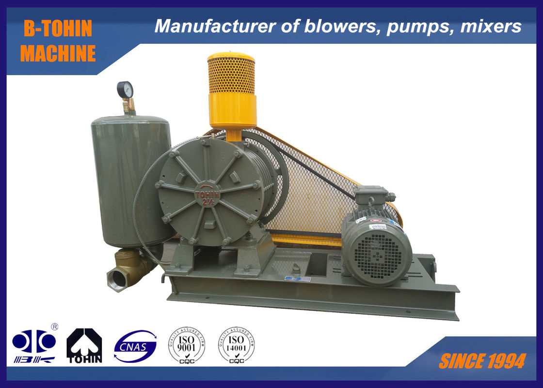 Low Noise Rotary Air Blower DN65 for High-speed Way Sewage Treatment