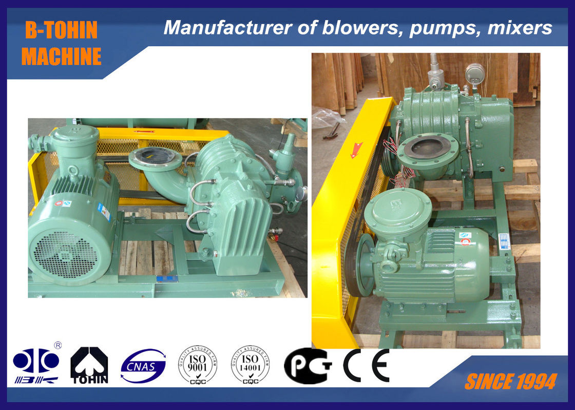 7.96-18.78m3/min Roots Biogas Blower for bio gas with Water Cooling type