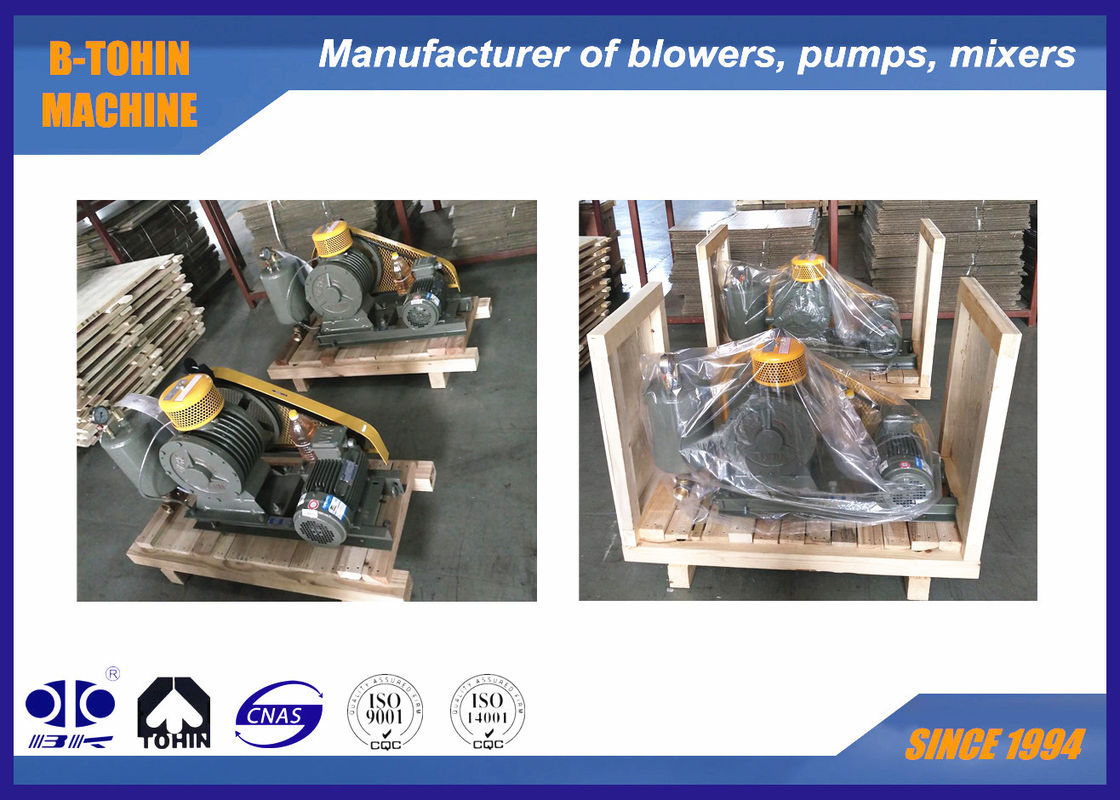 Low Noise 63dB(A) HC-50S Rotary Air Blower 1.5kW smooth operation