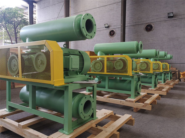 BK7011 Air volume:22.10m3/min ,Pressure: 80Kpa,voltage and frequency：380V&50Hz,Three Lobes Roots Blower For Water treatm
