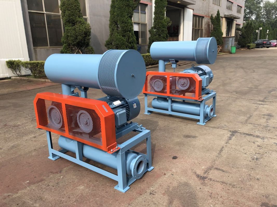 1.5-200KW Tri Lobe Roots Blower For Various Uses / Roots Style Blower