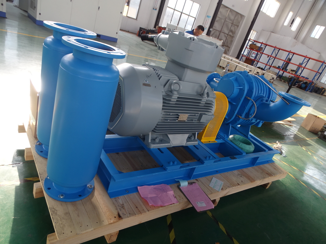 DN40 0.42-1.42 M³/min Stainless Steel Roots Blower For Special Gas