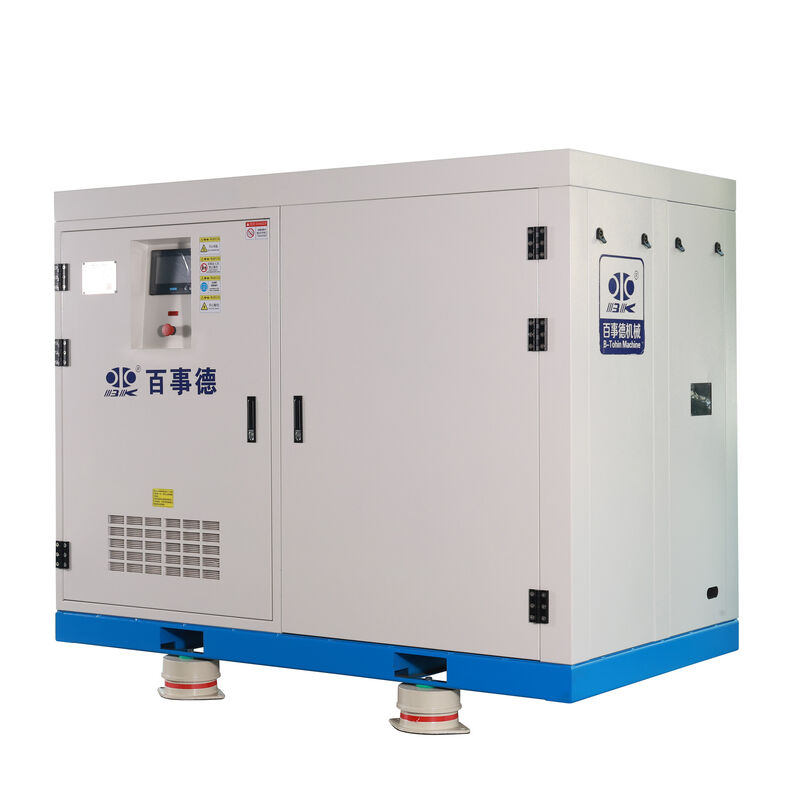 Oil-free ,DN200,PLC Intelligent Remote Control BLG202A/BLG202B Series Screw Blower for Transportation Material