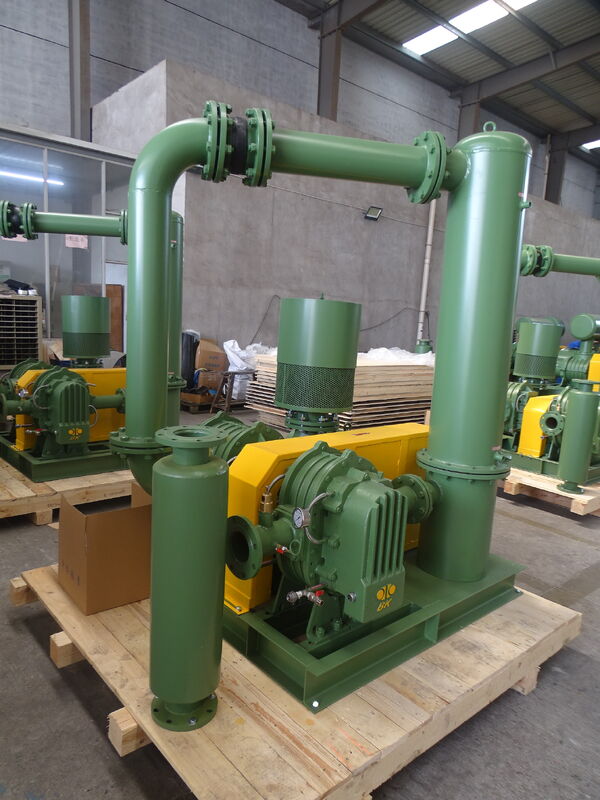 BKD High Pressure ,1.0-1.5 kgf/cm² Pressure, Water Cooling , Two Stages, Three Lobe Roots Air Blower