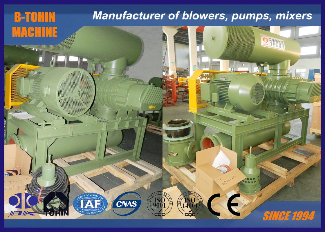 High Power Huge Bk9030S 132kW Three Lobe Roots Blower for Water treatment,Wastewater treatment