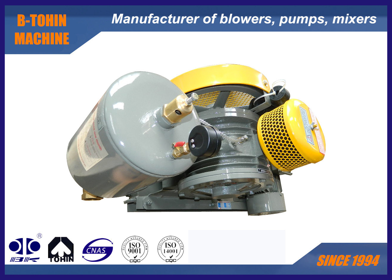 HC40S Rotary Air Blower , DN32 wastewater aeration blower 0.75KW